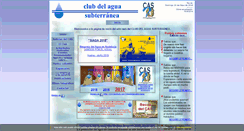 Desktop Screenshot of clubdelaguasubterranea.org